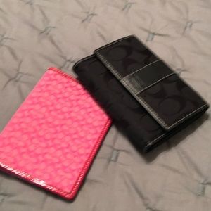Wallet and passport cover.